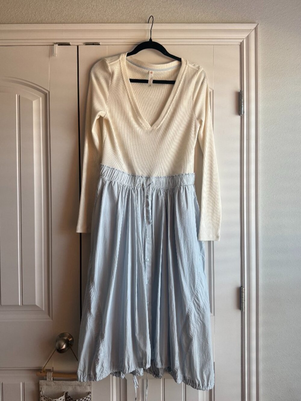 Anthropologie Daily Practice Twofer Midi Dress – Size Medium